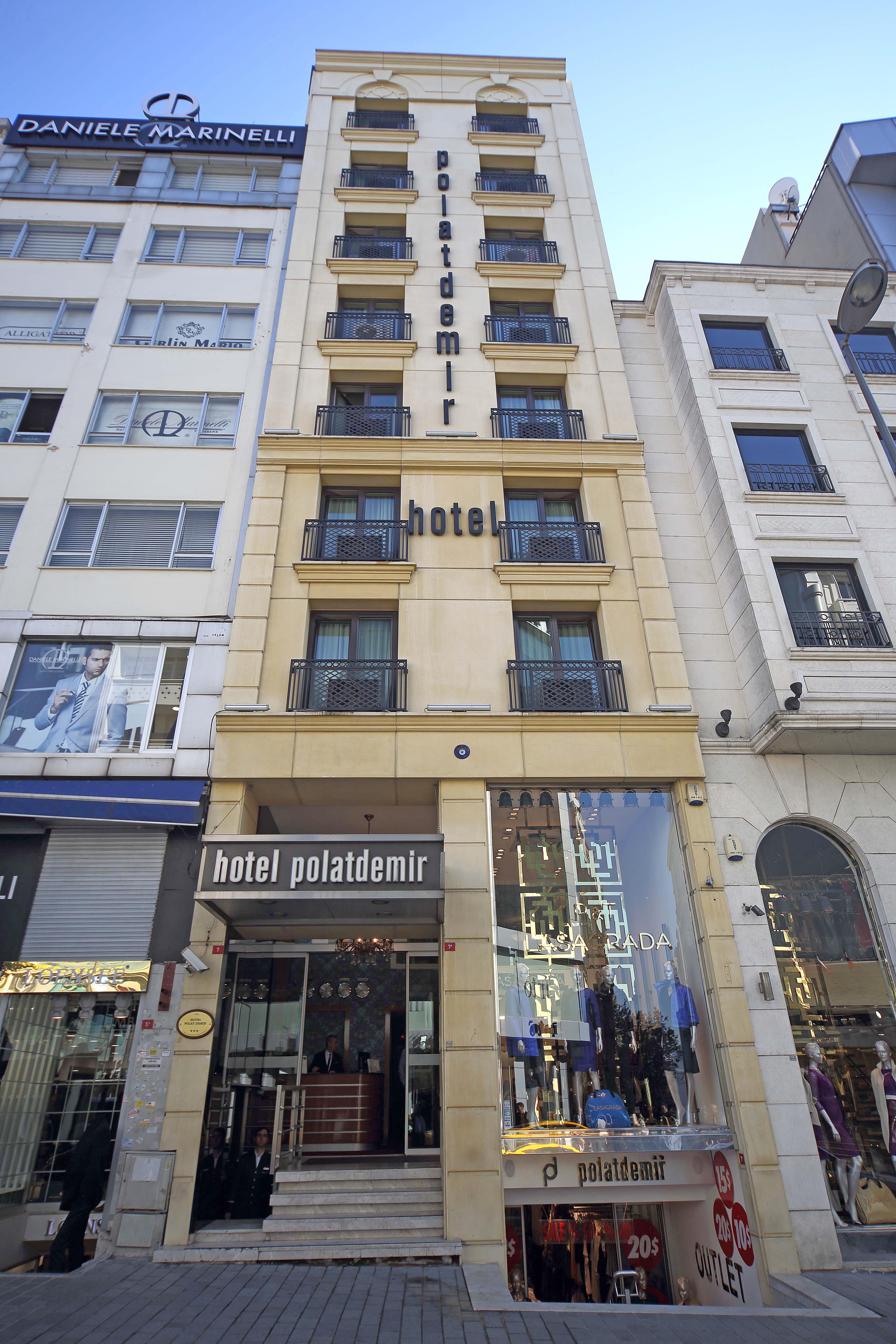 Polatdemir Hotel Istanbul Exterior foto
